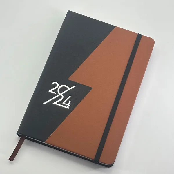 Maßgeschneidertes Notizbuch für Linkshänder