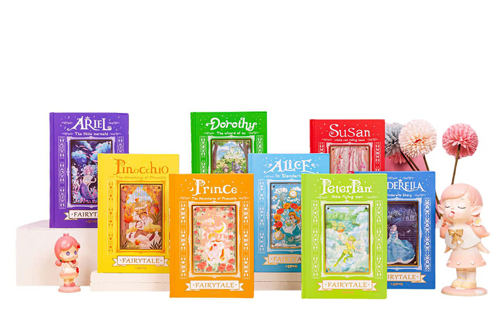 Fairy Tale Notebook -Serie Neue Veröffentlichung: Wiederentdeckung von Kindheitsträumen