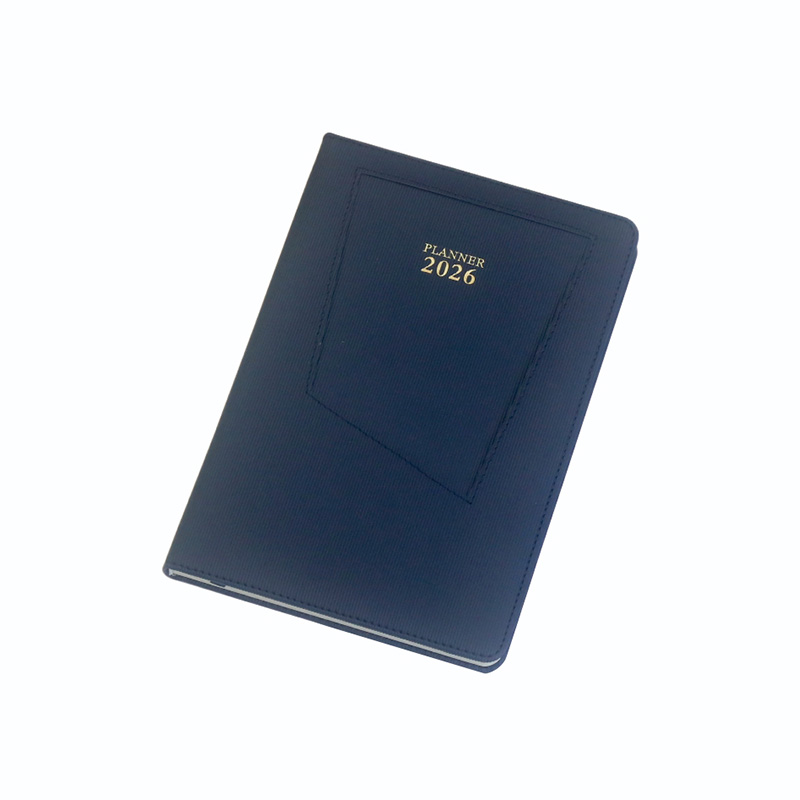 Gestreiftes Notizbuch